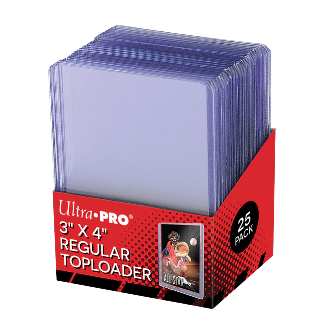 Ultra-PRO 3" x 4" Clear Regular Toploaders (25ct)