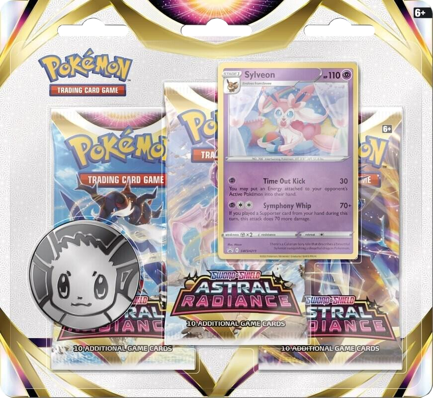 Astral Radiance 3-Pack Blister (Sylveon)