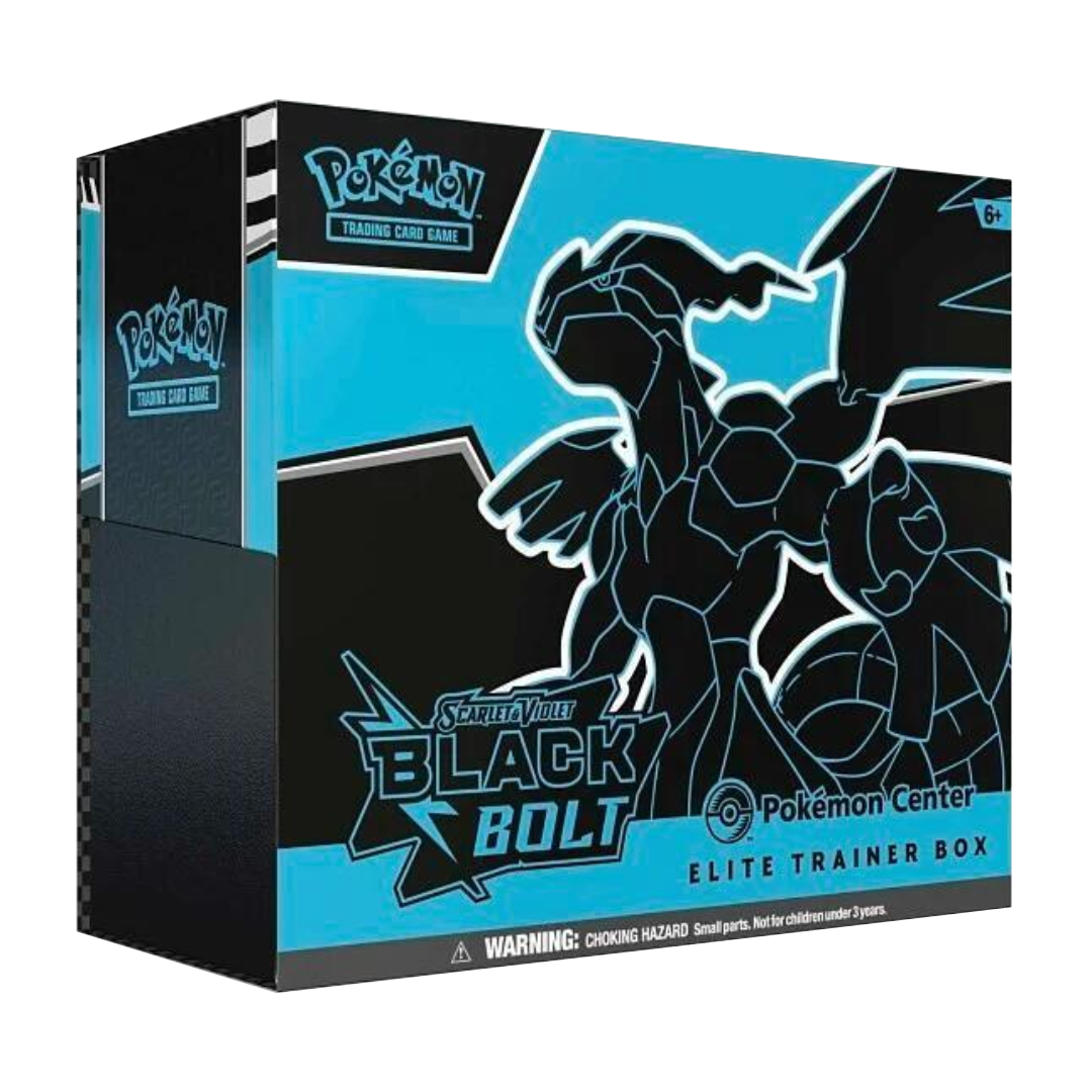 Black Bolt POKEMON CENTER EXCLUSIVE Elite Trainer Box