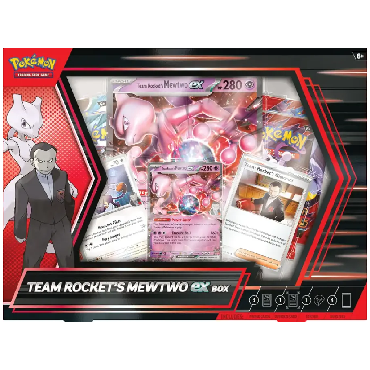 Team Rocket's Mewtwo ex Box