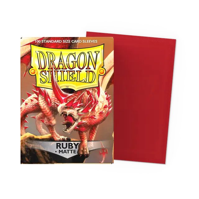 Dragon Shield Sleeves Standard Size Matte - 100 Count
