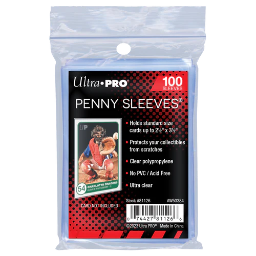 Ultra PRO 2.5" x 3.5" Soft Trading Card Penny Sleeves
