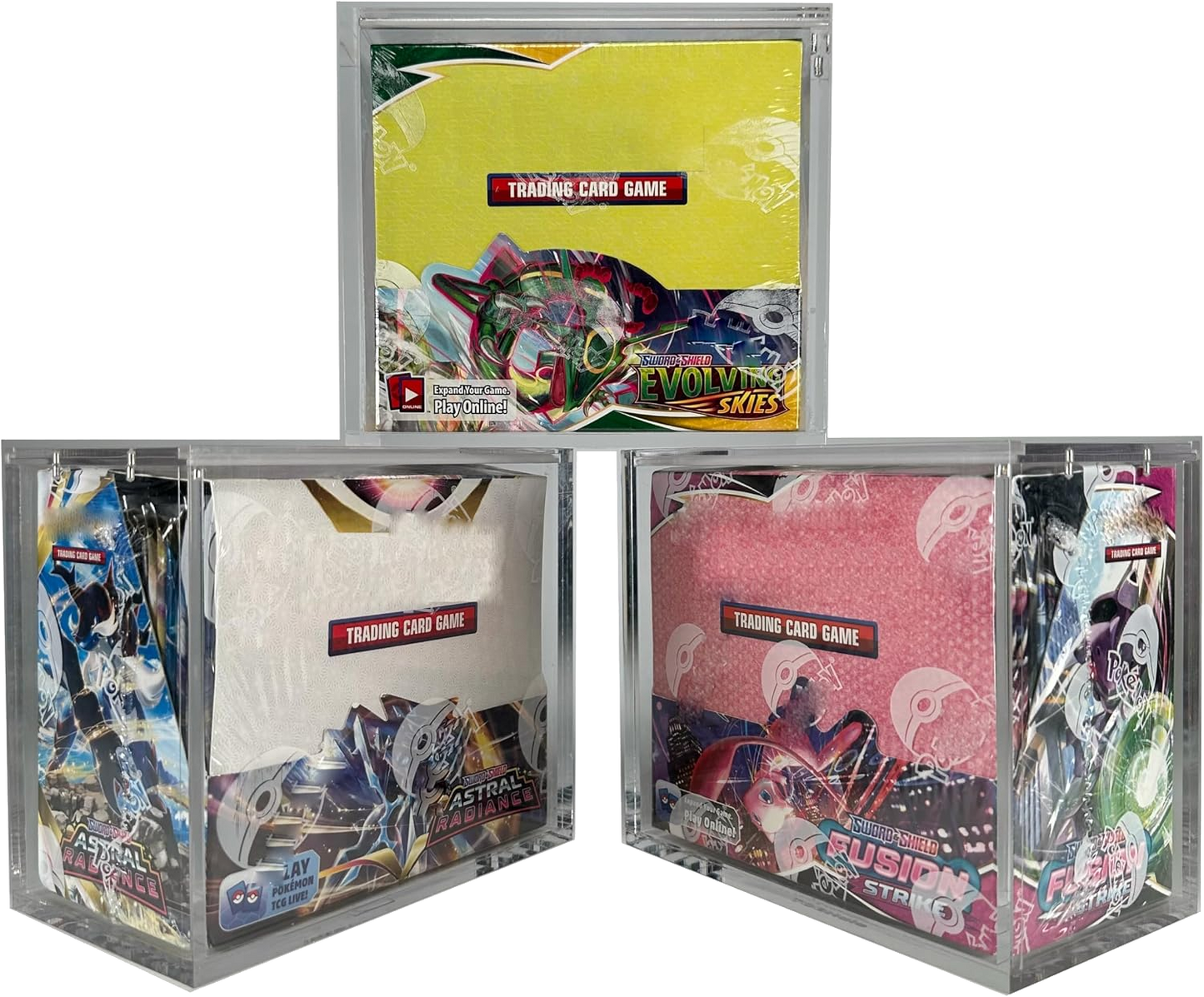 Magnetic Acrylic Holder for Pokemon Booster Box