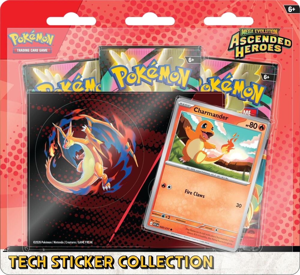[LIMIT 1] Ascended Heroes Tech Sticker Collection