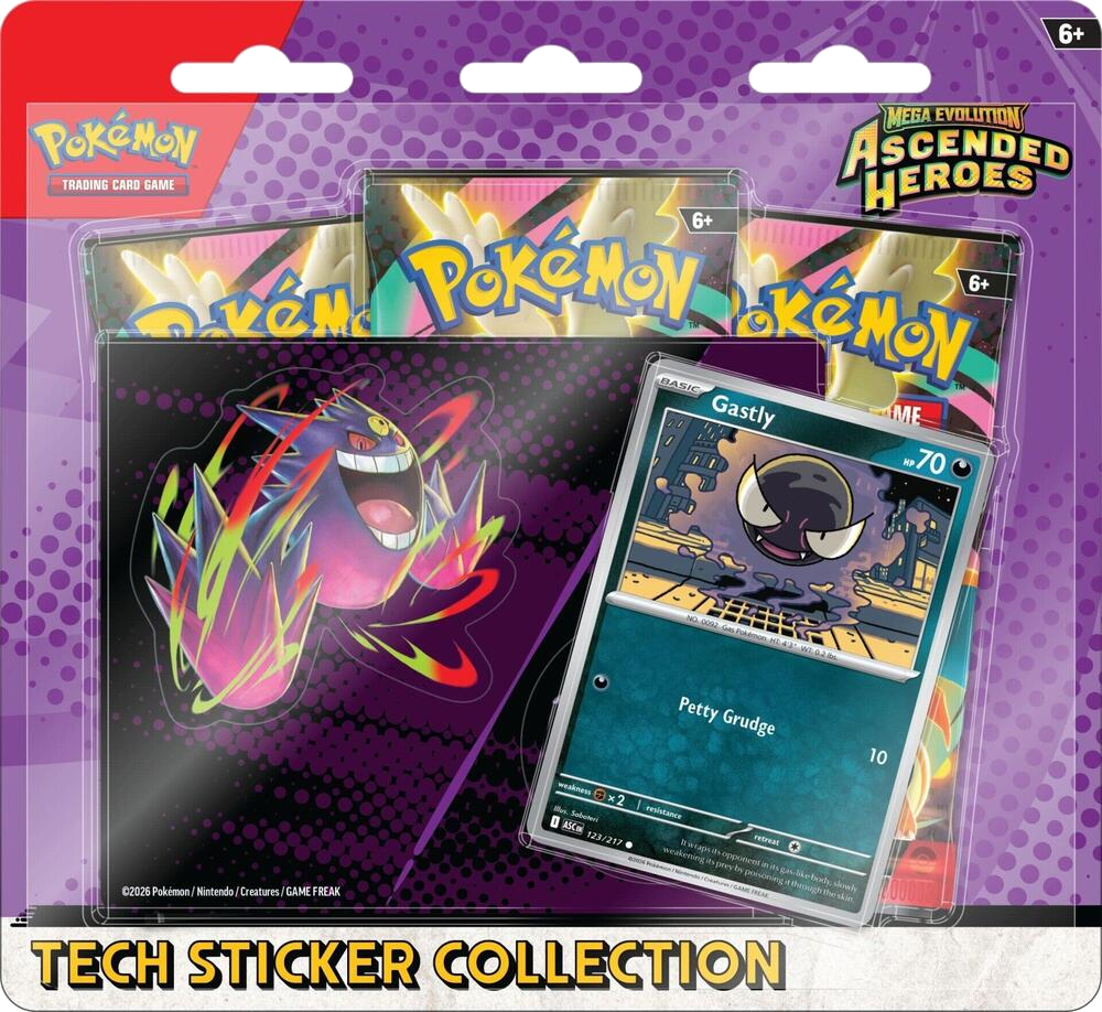 [LIMIT 1] Ascended Heroes Tech Sticker Collection