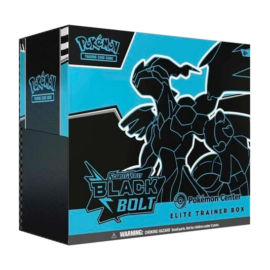 Black Bolt POKEMON CENTER EXCLUSIVE Elite Trainer Box