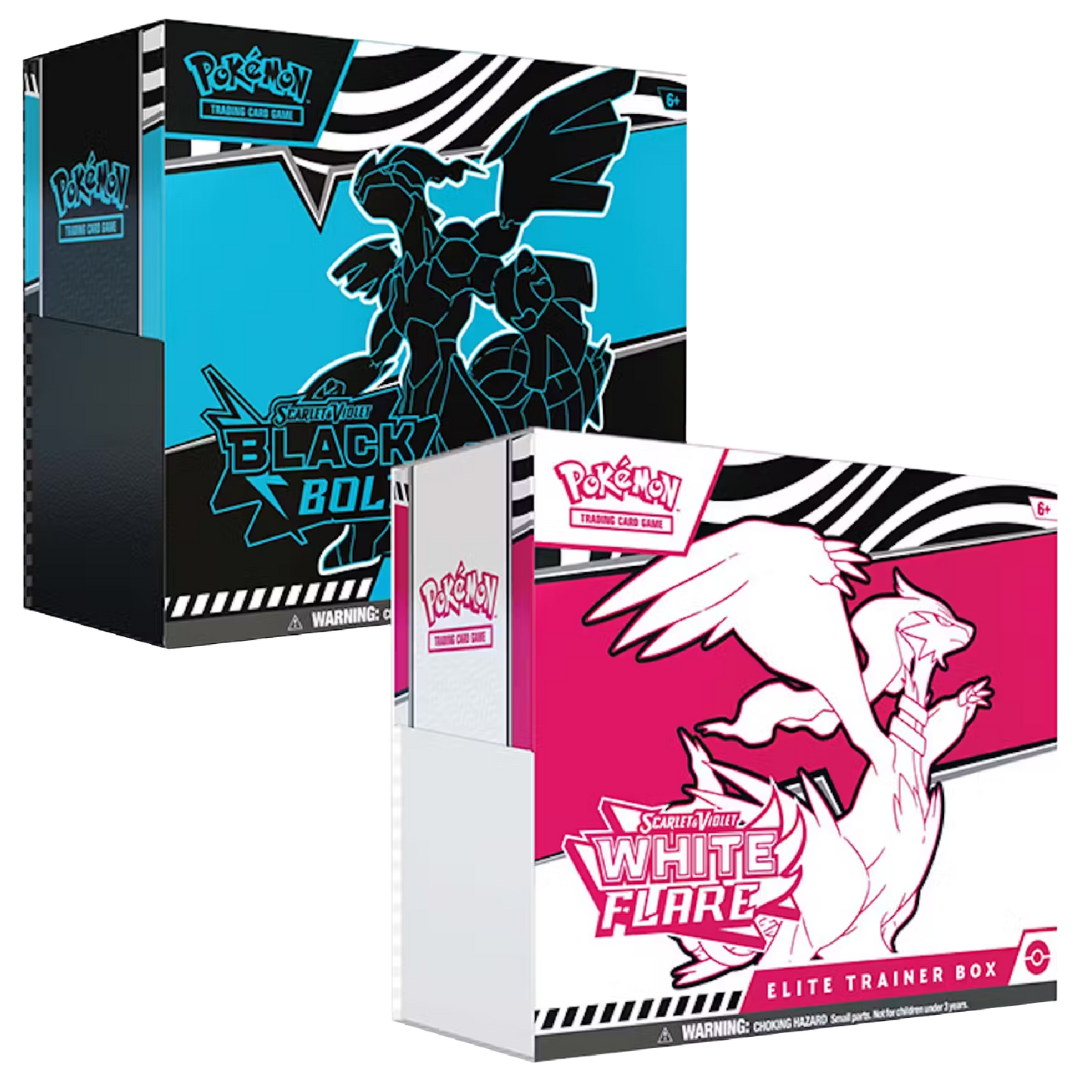 [LIMIT 1] Black Bolt/White Flare Elite Trainer Box [Set of 2]