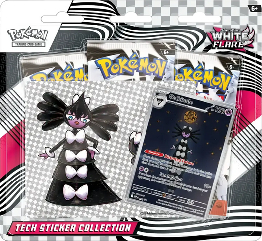 [LIMIT 2] White Flare Tech Sticker Collection