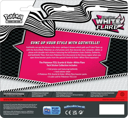 [LIMIT 2] White Flare Tech Sticker Collection
