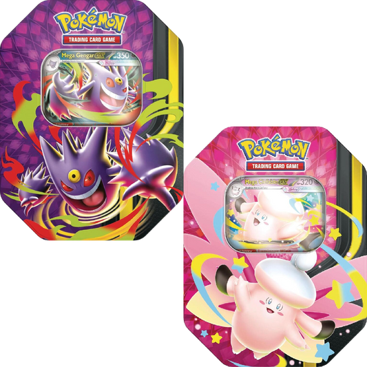 Mega Moonlit Tin [LIMIT 2] (Mega Gengar ex or Mega Cleffable ex)