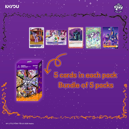 My Little Pony Nightmare Night Booster Pack 03 5pk. Bundle