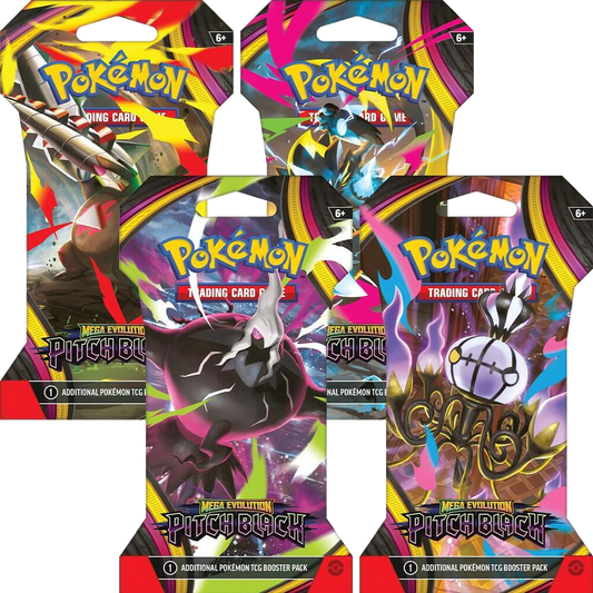 [LIMIT 5] Pitch Black Sleeved Booster Pack