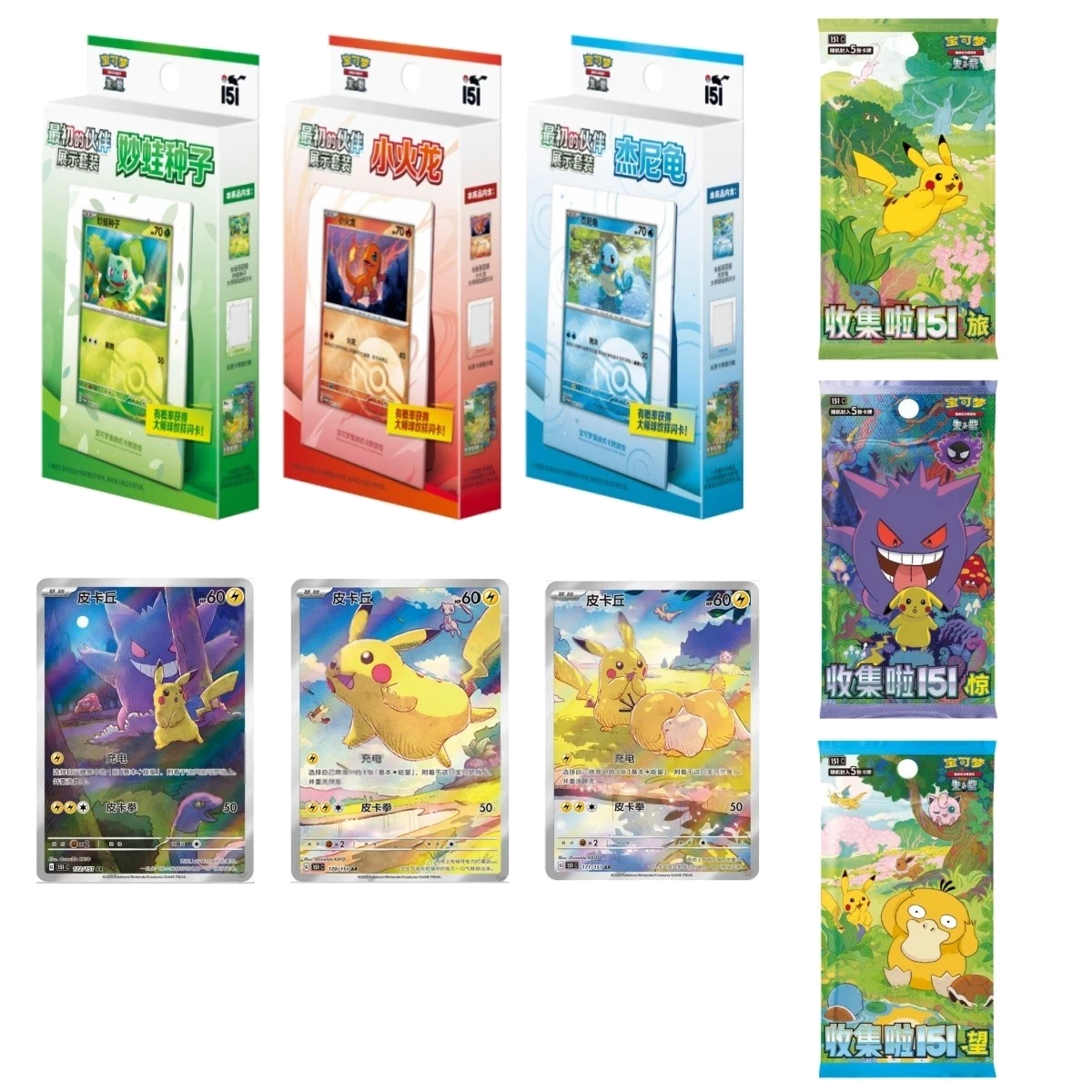 Collect 151 First Partner Display Set