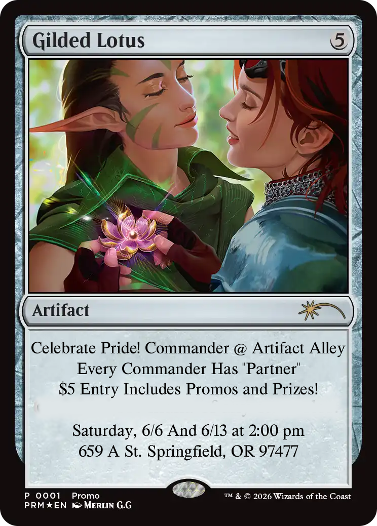 [June 13th] Pride Event: Commander