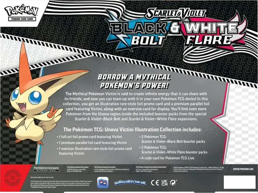 [LIMIT 1] Unova Victini Illustration Collection