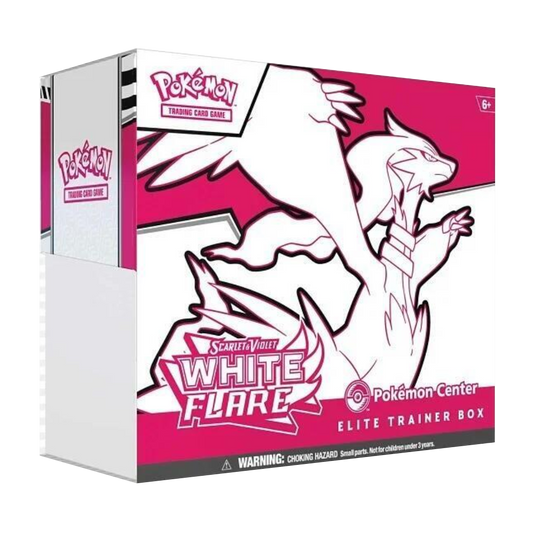 White Flare POKEMON CENTER EXCLUSIVE Elite Trainer Box
