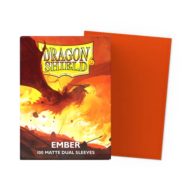 Dragon Shield Sleeves Standard Size Dual Matte - 100 Count